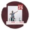 Dark Red Suede Mat Board for 22x28 Frames - Fits 19x24 Photos